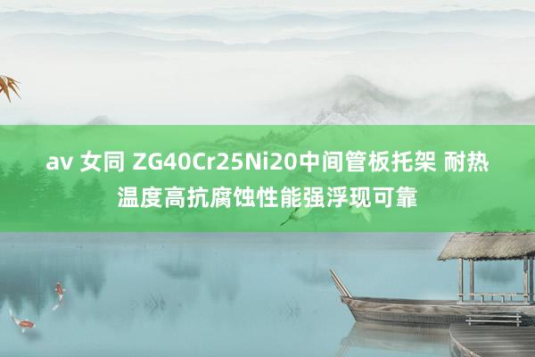 av 女同 ZG40Cr25Ni20中间管板托架 耐热温度高抗腐蚀性能强浮现可靠